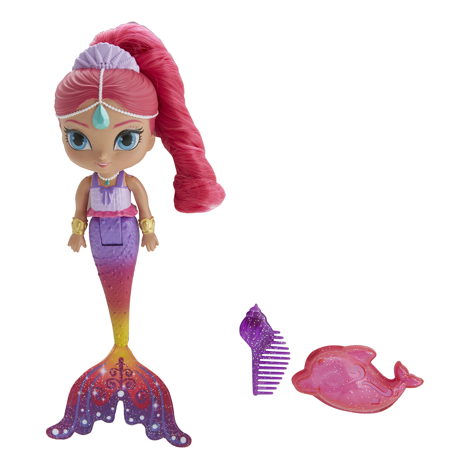 Кукла Shimmer and Shine Радужная русалочка FHN41 купить по цене 1469 ₽ в  интернет-магазине Детский мир