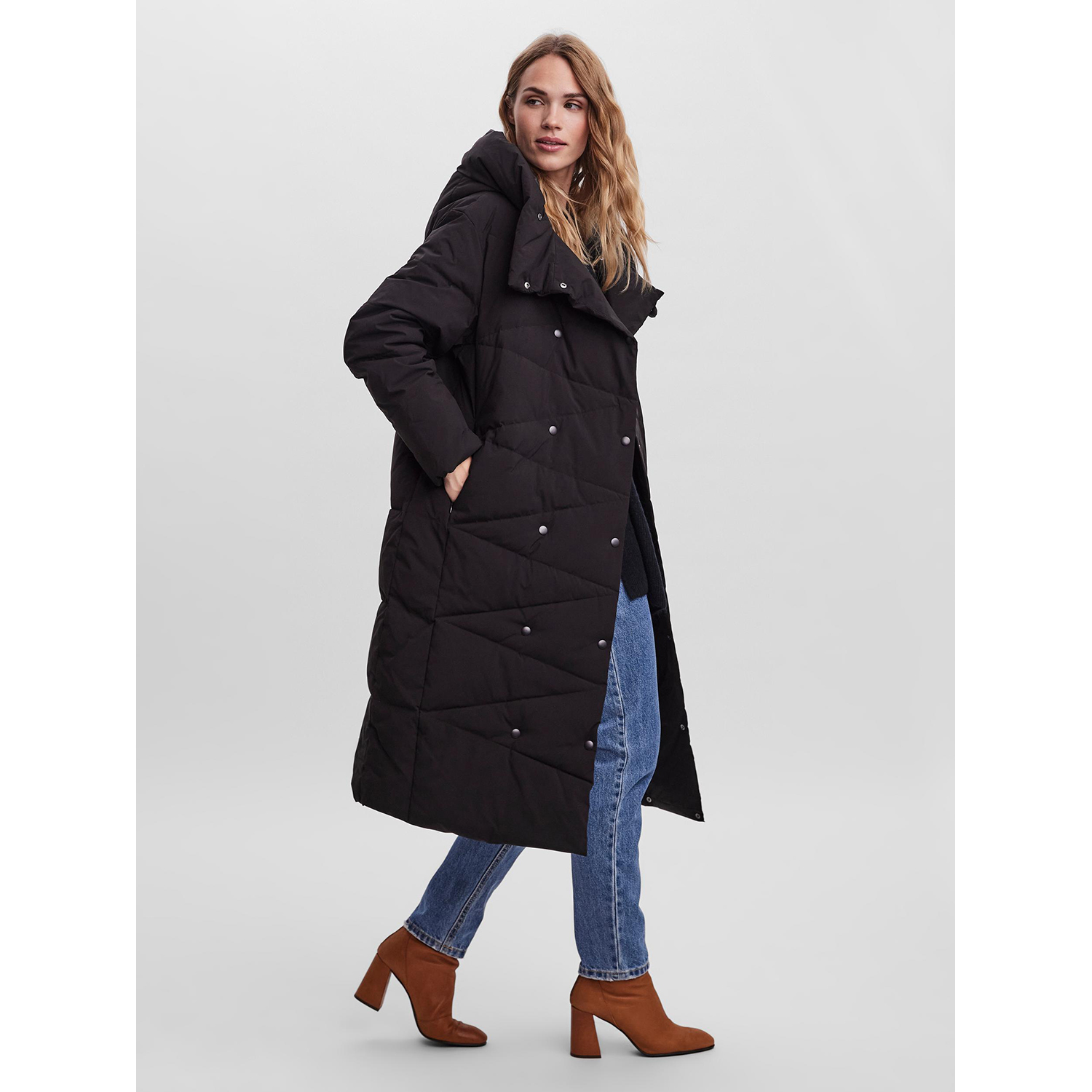 Пальто VERO MODA 10253409/Black - фото 2