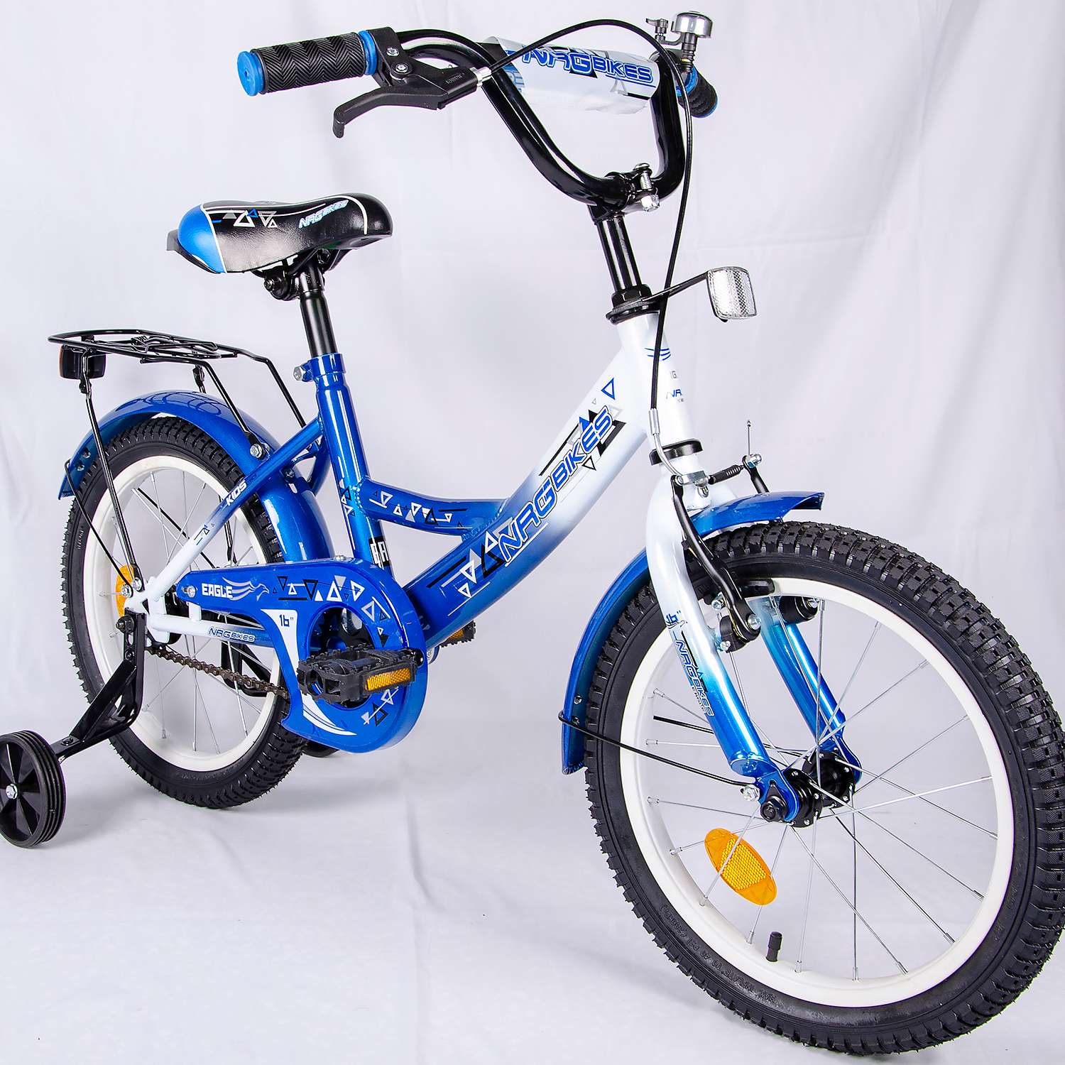 Велосипед NRG BIKES EAGLE 16 blue-white - фото 2