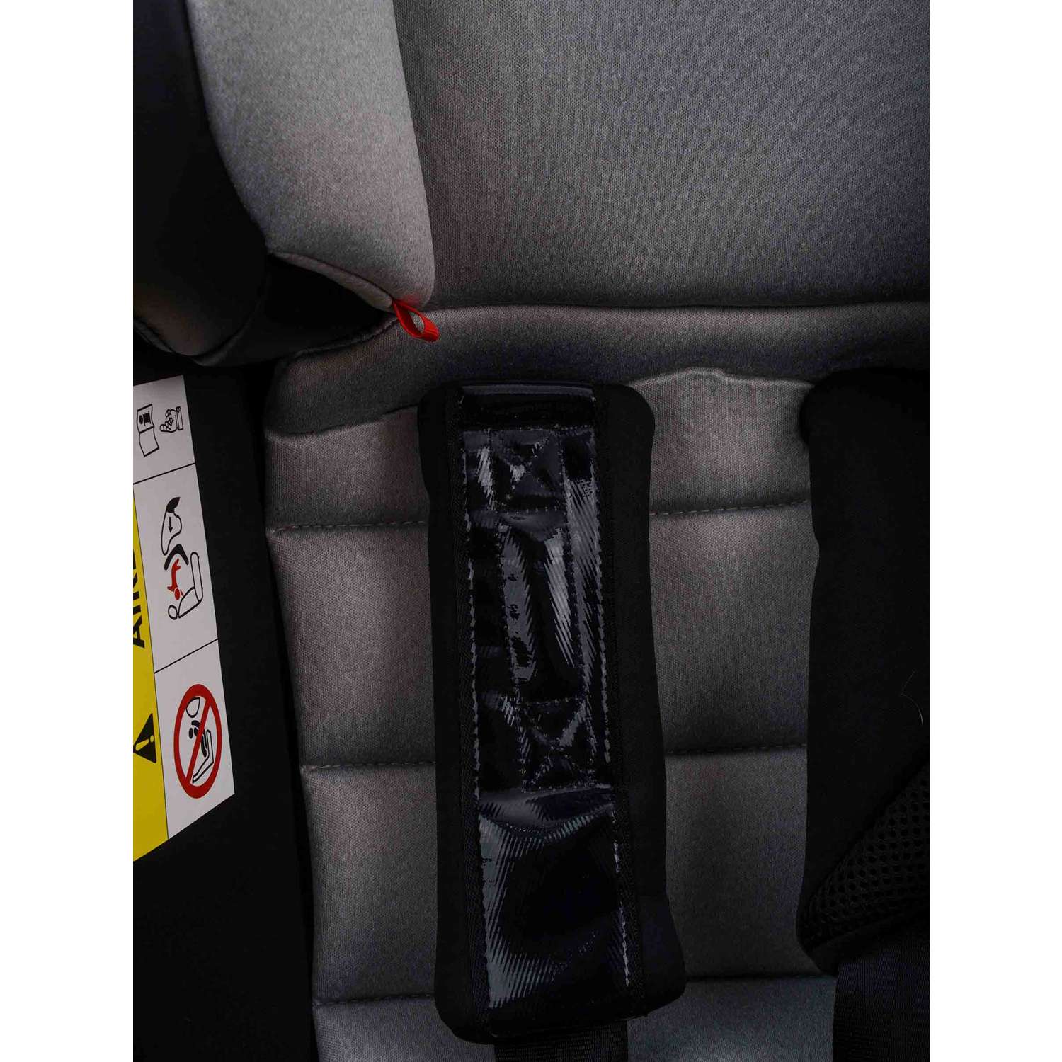 Автокресло JOVOLA I-TRAVEL ISOFIX группа 0+1+2+3 (0-36 кг) черный-св.серый - фото 26