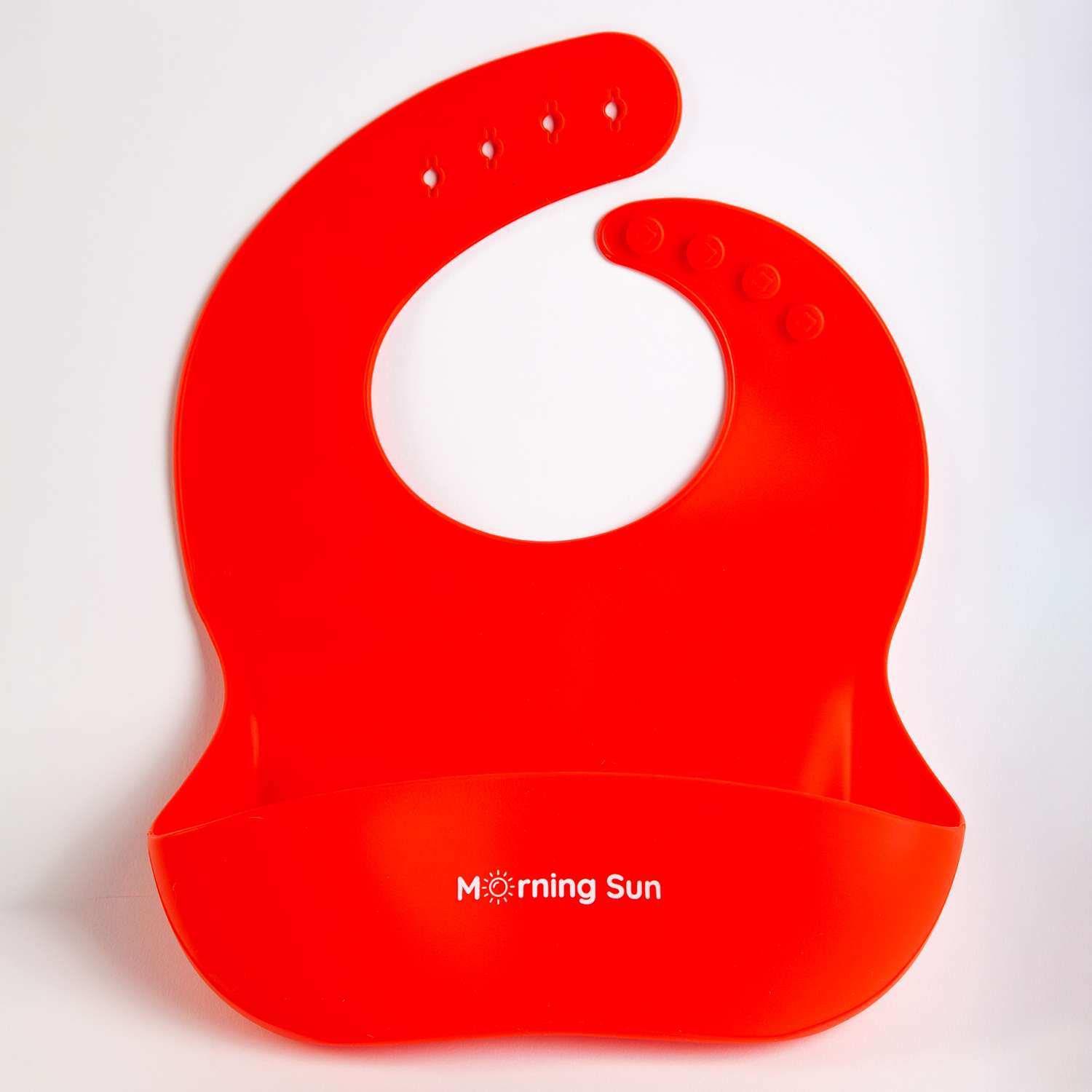 Набор детской посуды Morning Sun Силиконовый алый - фото 2