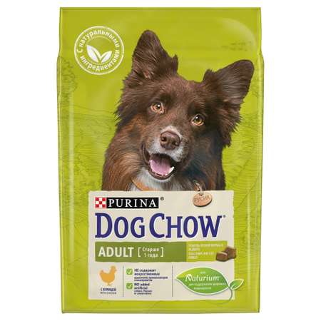 Корм для собак Dog Chow с курицей 2.5кг