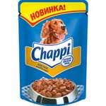 Влажный корм для собак Chappi 0.1 кг мясо (полнорационный)