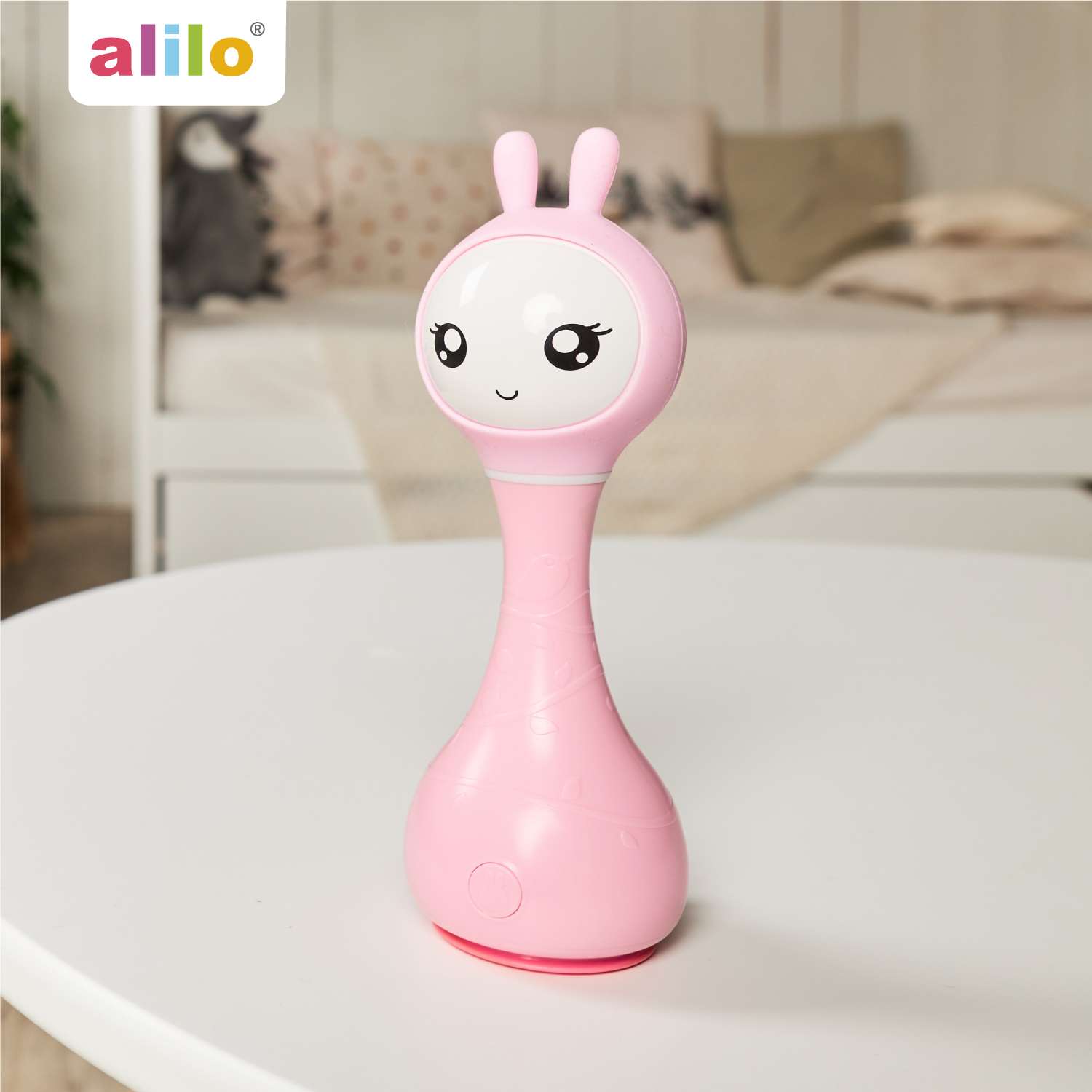 Игрушка развивающая alilo Умный зайка R1 музыкальная Розовый 60908 - фото 8