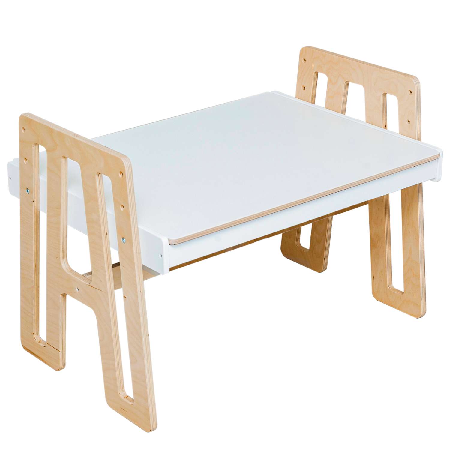 Комплект детской мебели Limoni-Kids Растущий стульчик и столик с грифельной доской и контейнерами - фото 8