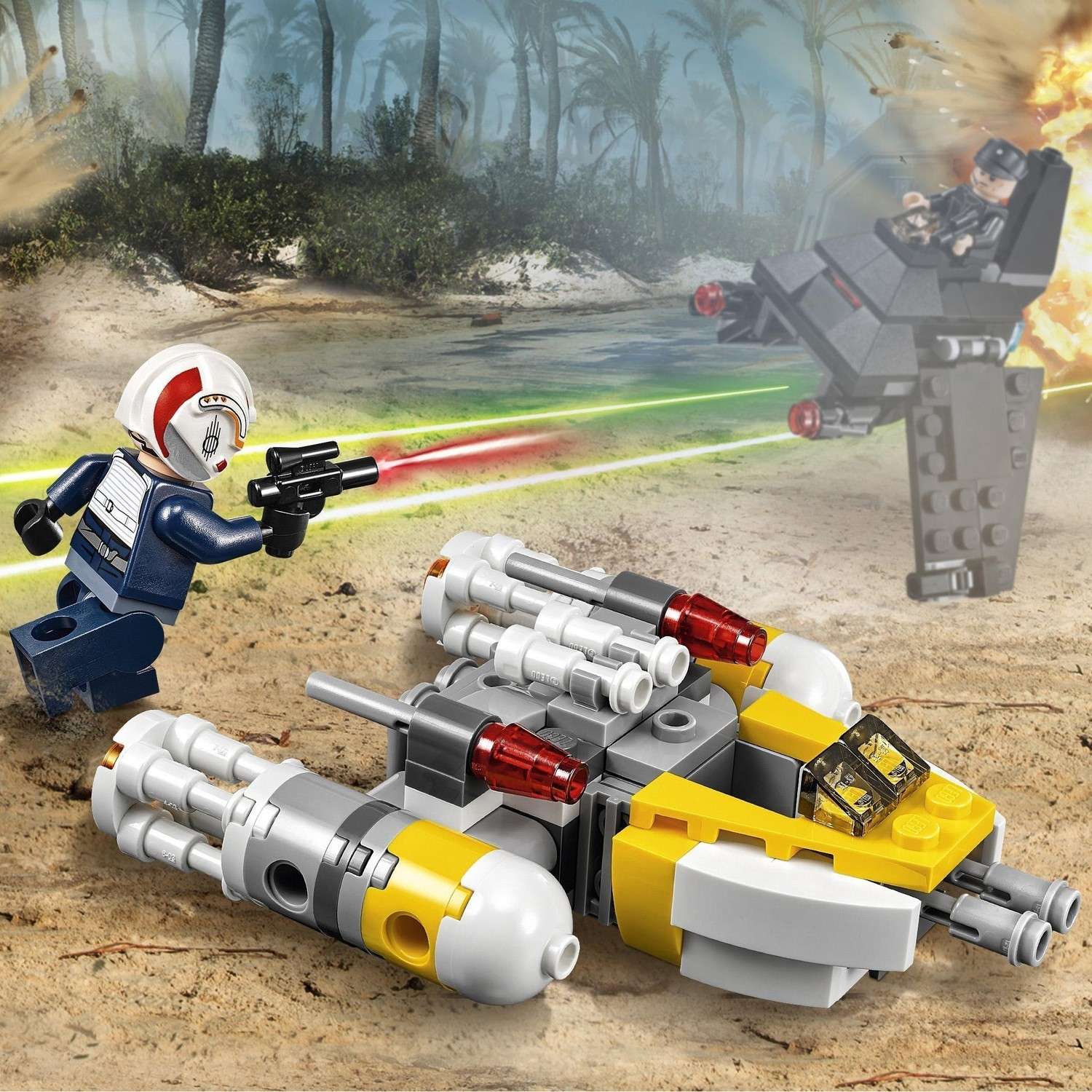 Конструктор LEGO Star Wars TM Микроистребитель типа Y (75162) - фото 4