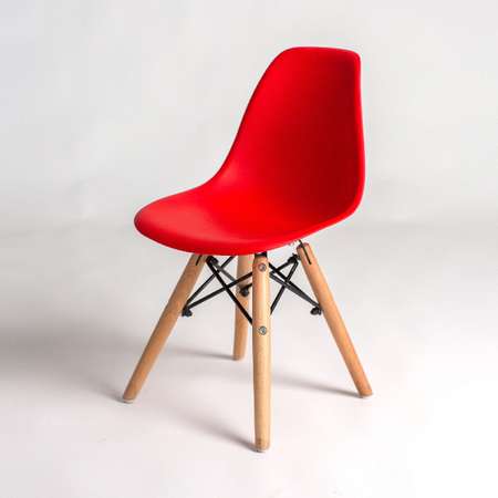 Стул детский DERSTUHL 110 Wood Eames красный