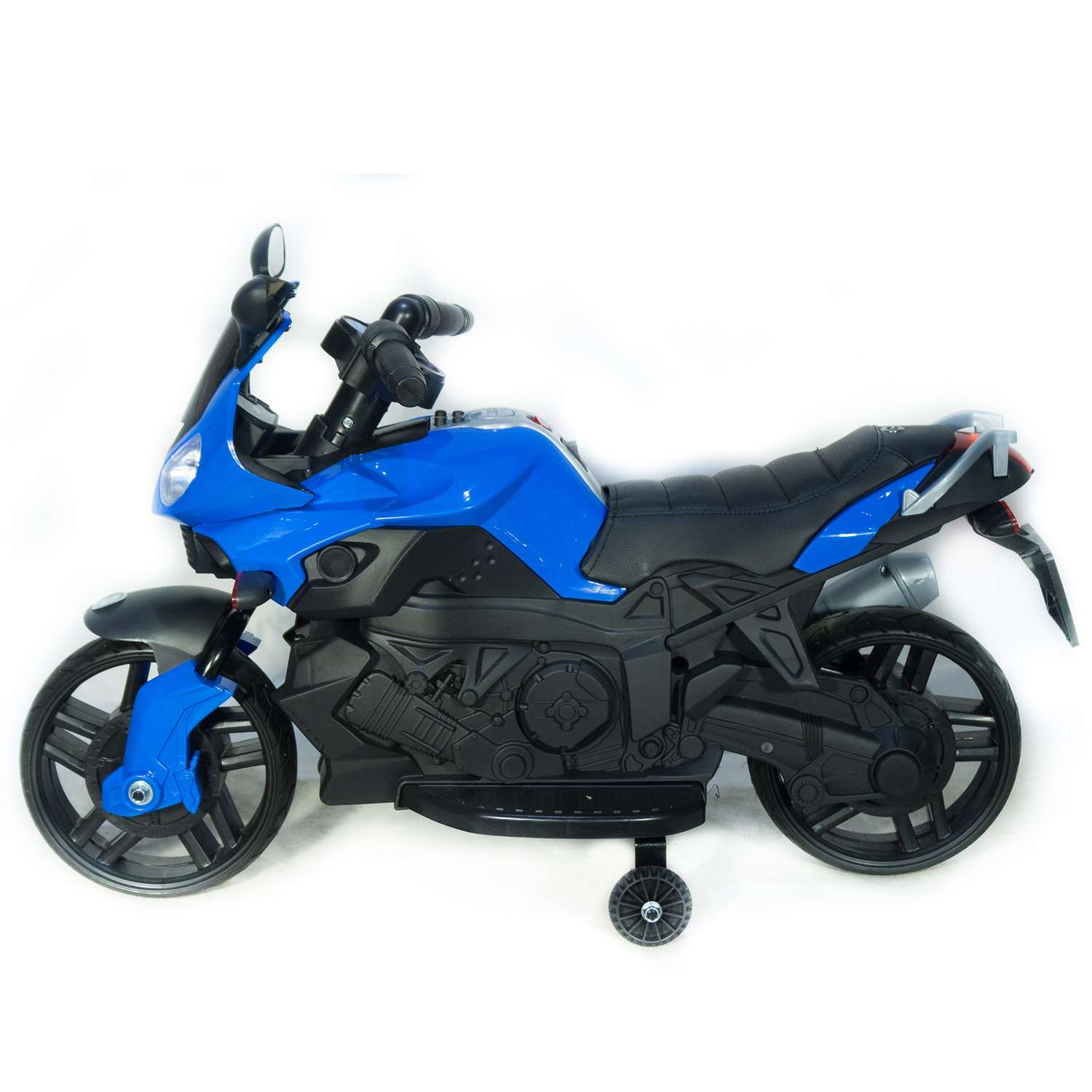 Электромобиль TOYLAND Мотоцикл Minimoto JC917 синий - фото 2