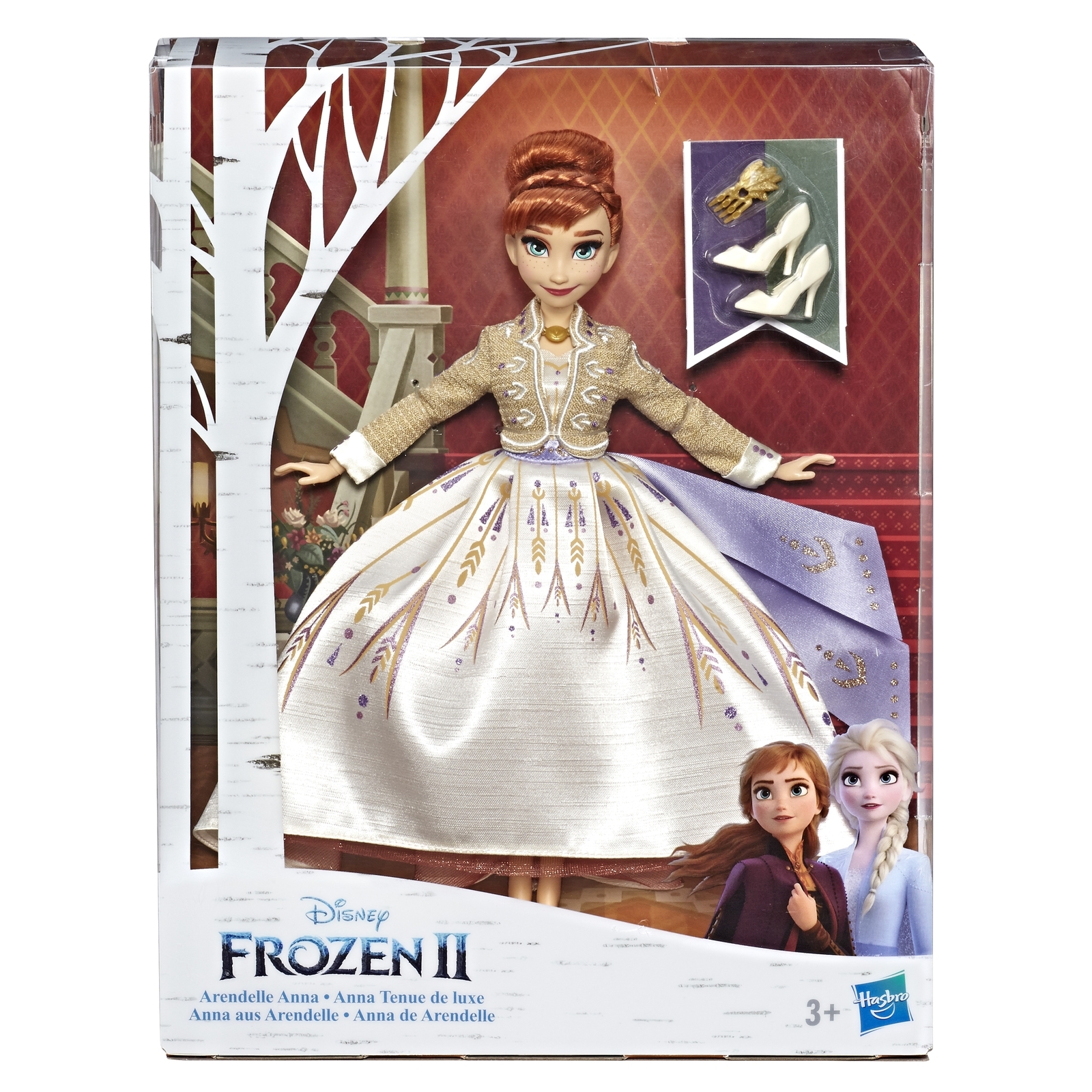 Кукла Disney Frozen Холодное Сердце 2 Делюкс Анна купить по цене 1699 ₽ в  интернет-магазине Детский мир