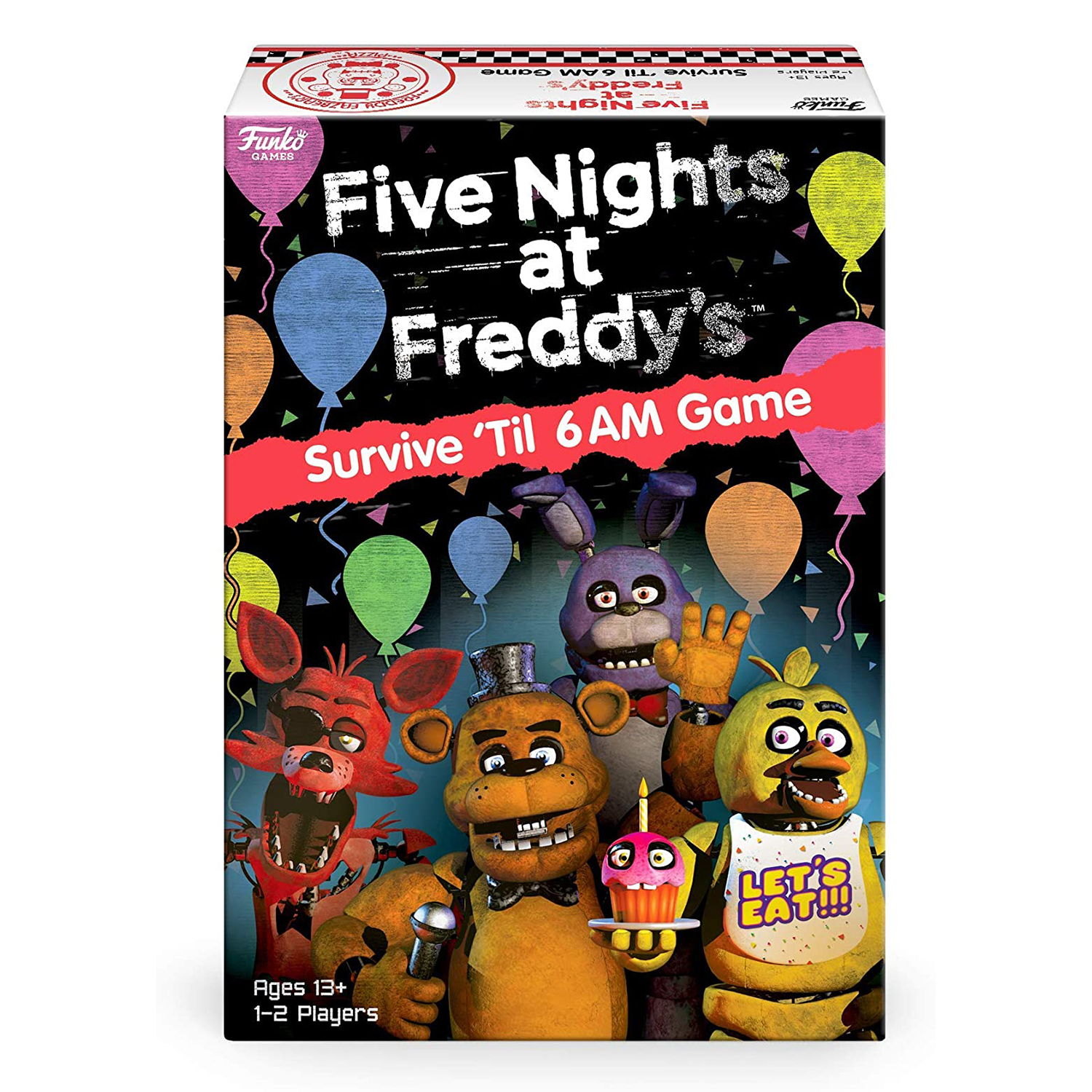 Настольная игра Funko Games Five Nights at Freddys Survive Til 6AM Gam  51761 купить по цене 2490 ₽ в интернет-магазине Детский мир