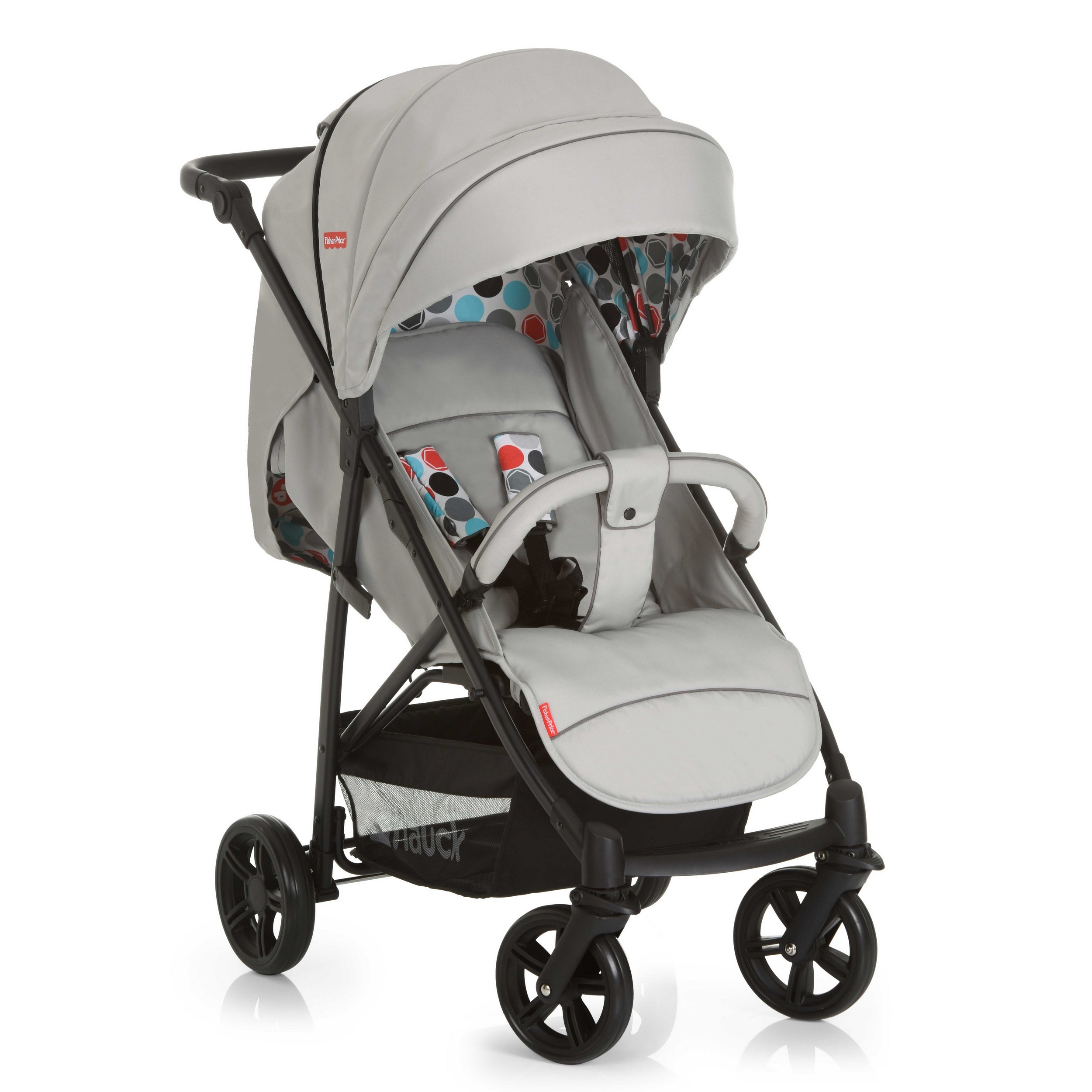 Коляска 3в1 Fisher Price Toronto 4 Trioset Gumball Grey - фото 3