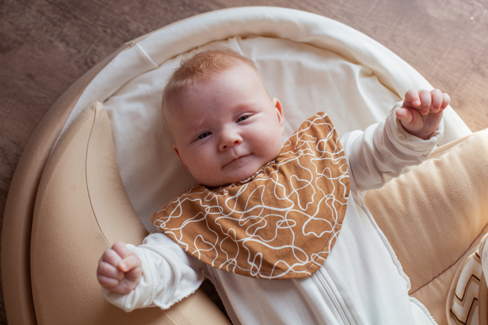 Нагрудник OLANT BABY хлопковый - фото 3