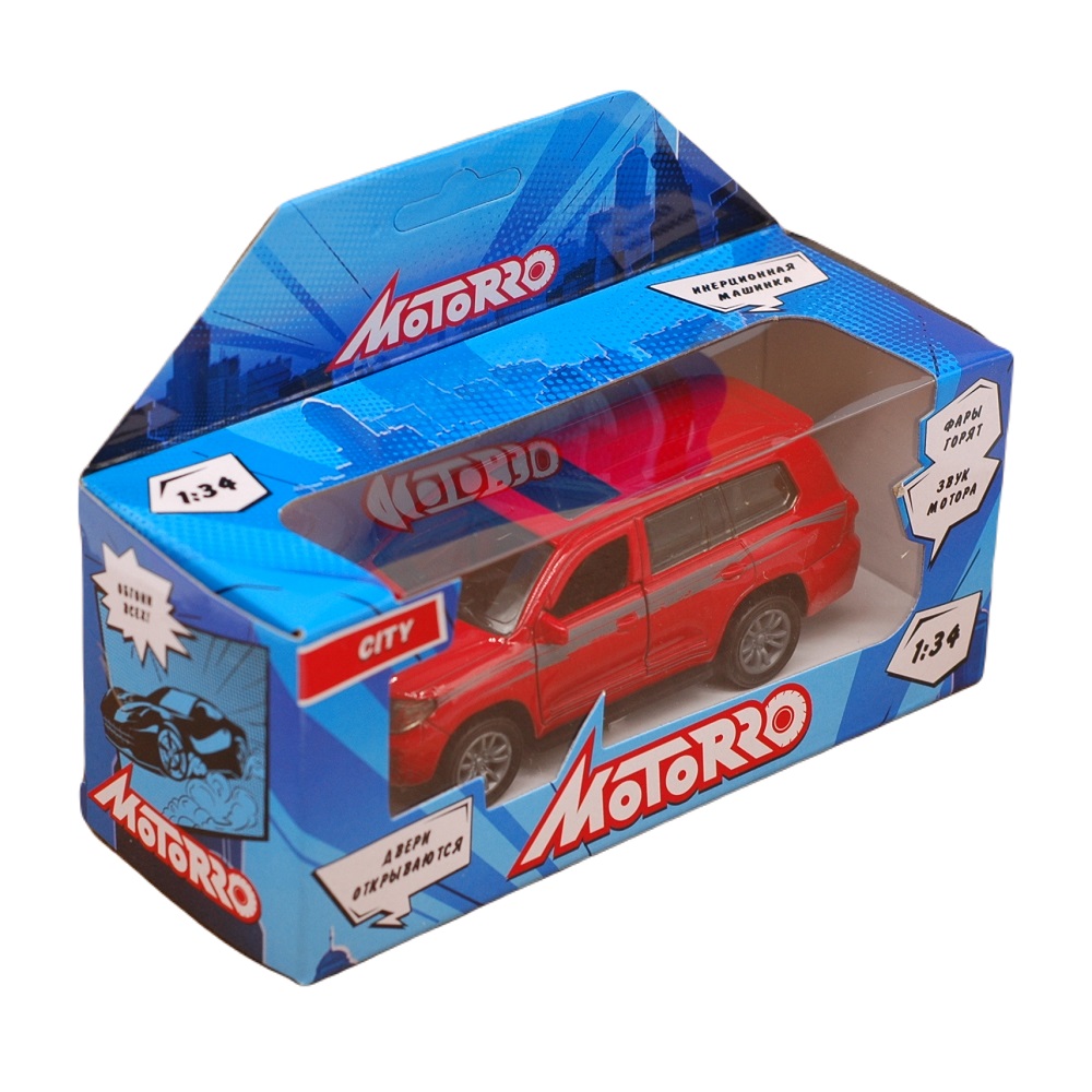 Автомобиль Motorro 1:32 инерционный HL1108-1 - фото 4