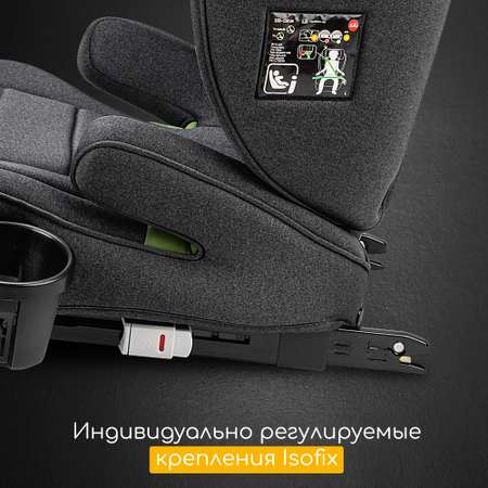 Автокресло Osann Musca LX Isofix Dark Grey Melange