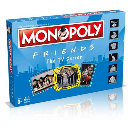 Настольная игра Winning Moves Монополия Friends Друзья на английском языке