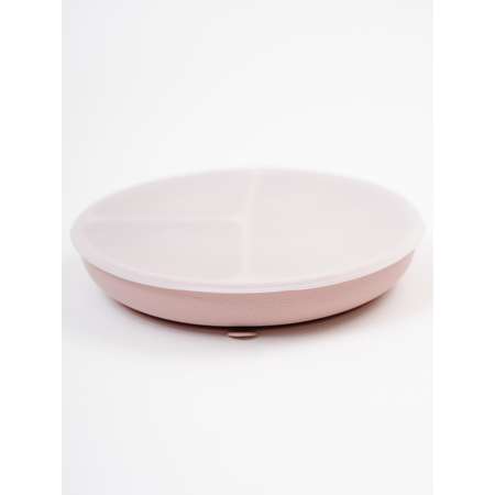 Силиконовая тарелка с крышкой Zupo Crafts фиолетовый