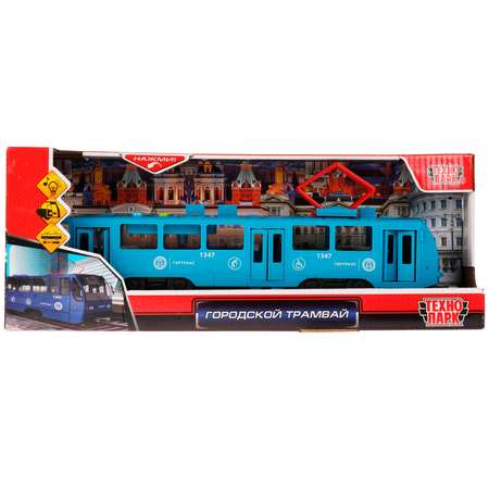 Трамвай Технопарк Синий 329118