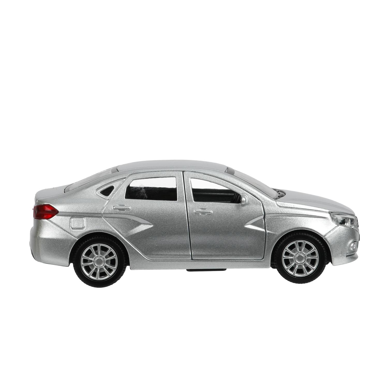 Автомобиль Технопарк LADA Lada Vesta серебряный 392064 - фото 3