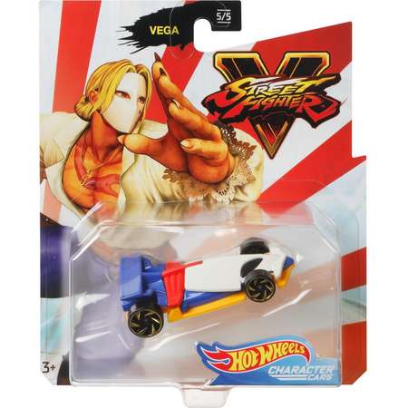 Машинка Hot Wheels Герои компьютерных игр Street Fighter Вега GJJ35