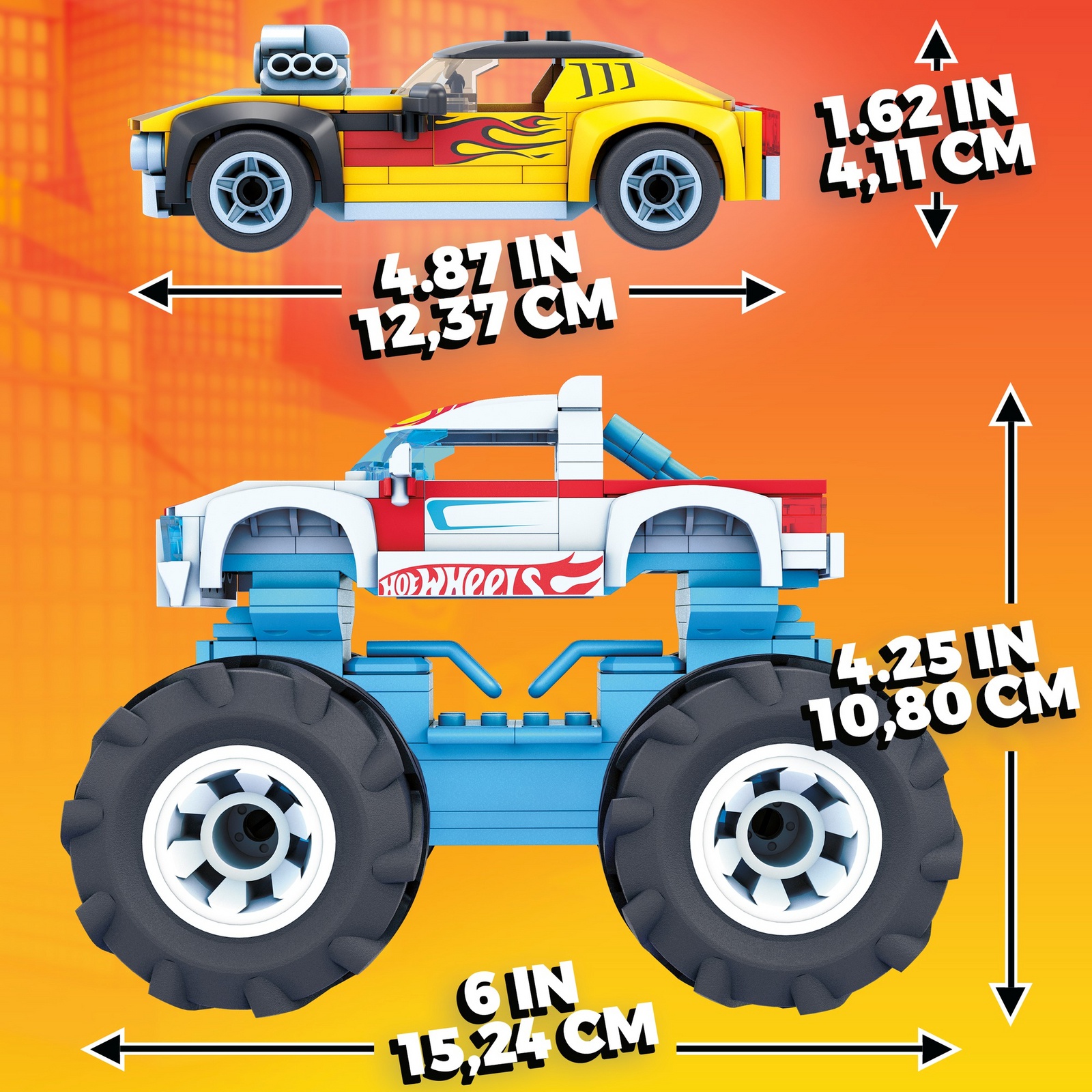 Конструктор Mega Construx Hot Wheels Роджер Доджер и Гонщик GYG22 - фото 10