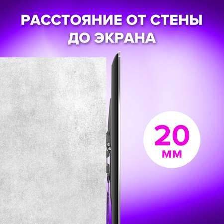 Кронштейн Sonnen для телевизора на стену крепление до 70 дюймов 45 кг