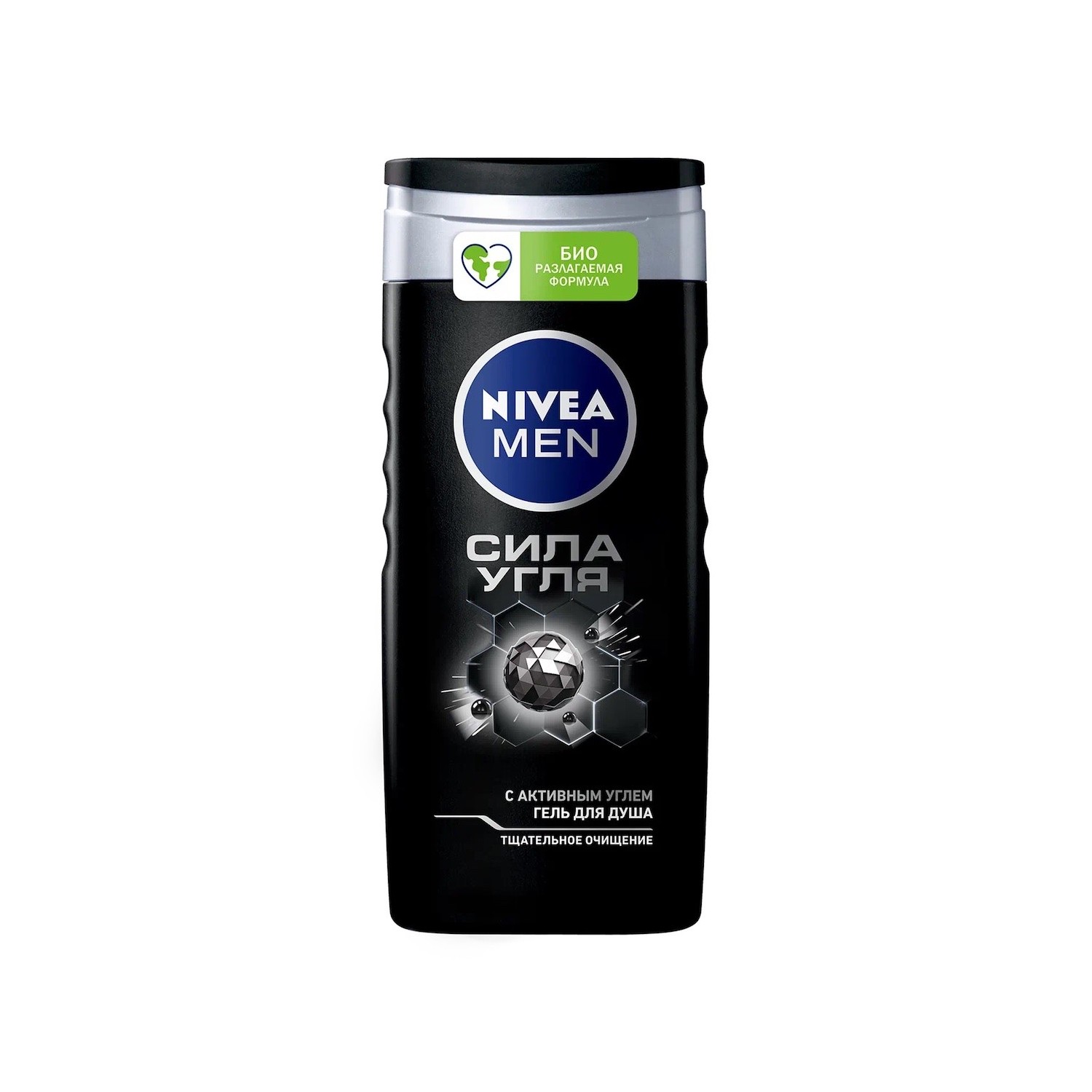 Гель для душа NIVEA Сила угля 250 мл - фото 1