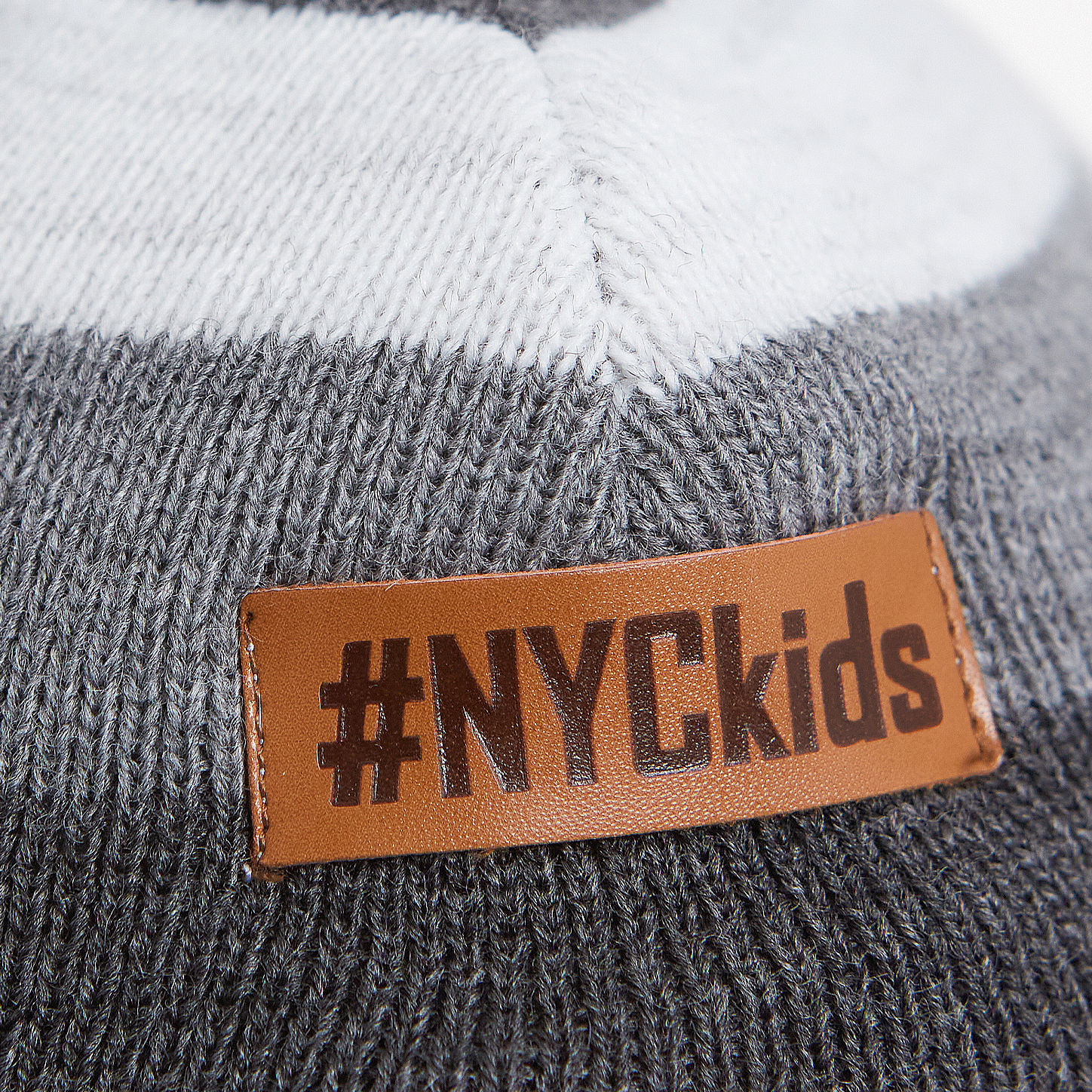 Шапка-шлем NYCkids NYC-H-303-stripHELMwin -Grey - фото 8