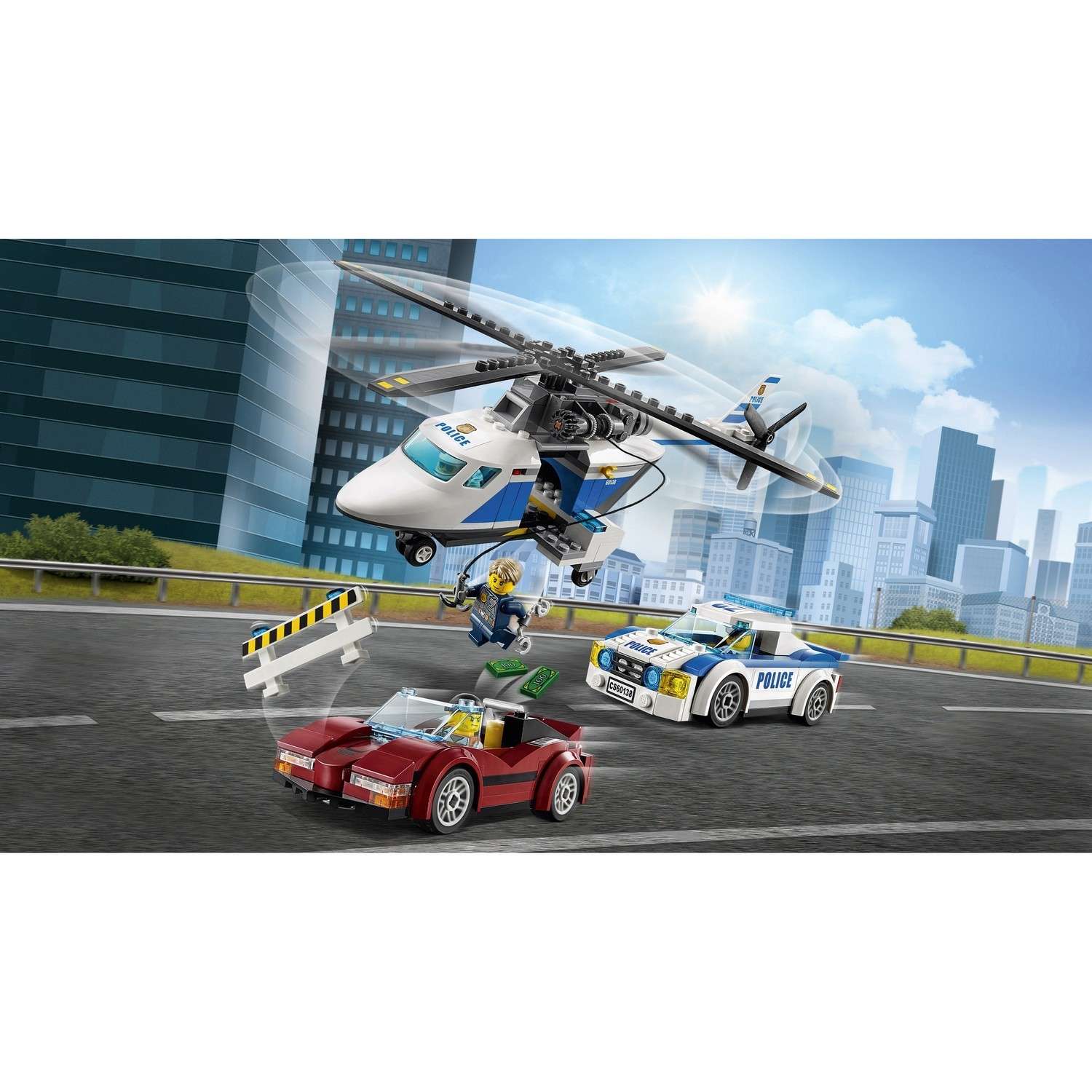 Конструктор LEGO City Police Стремительная погоня (60138) - фото 4