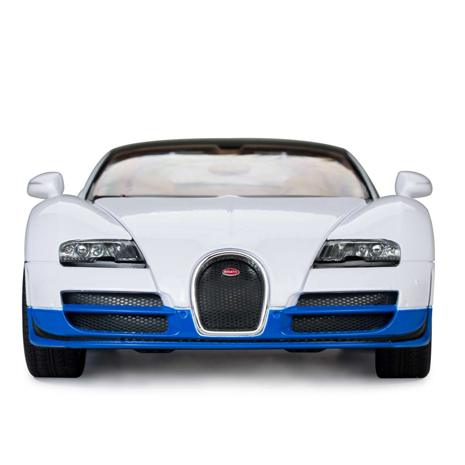 Машина Rastar 1:18 Bugatti GS Vitesse Белая 43900 - фото 4