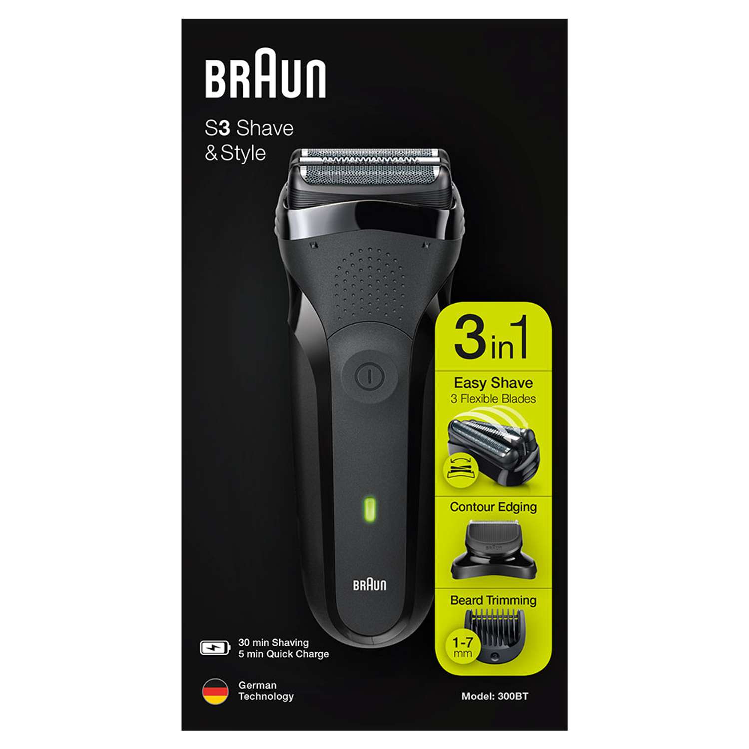 Электробритва Braun Series 3 Shave and Style 300bt - фото 6