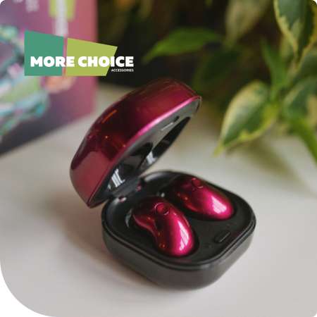 Bluetooth-наушники беспроводные More Choice BW22S Red