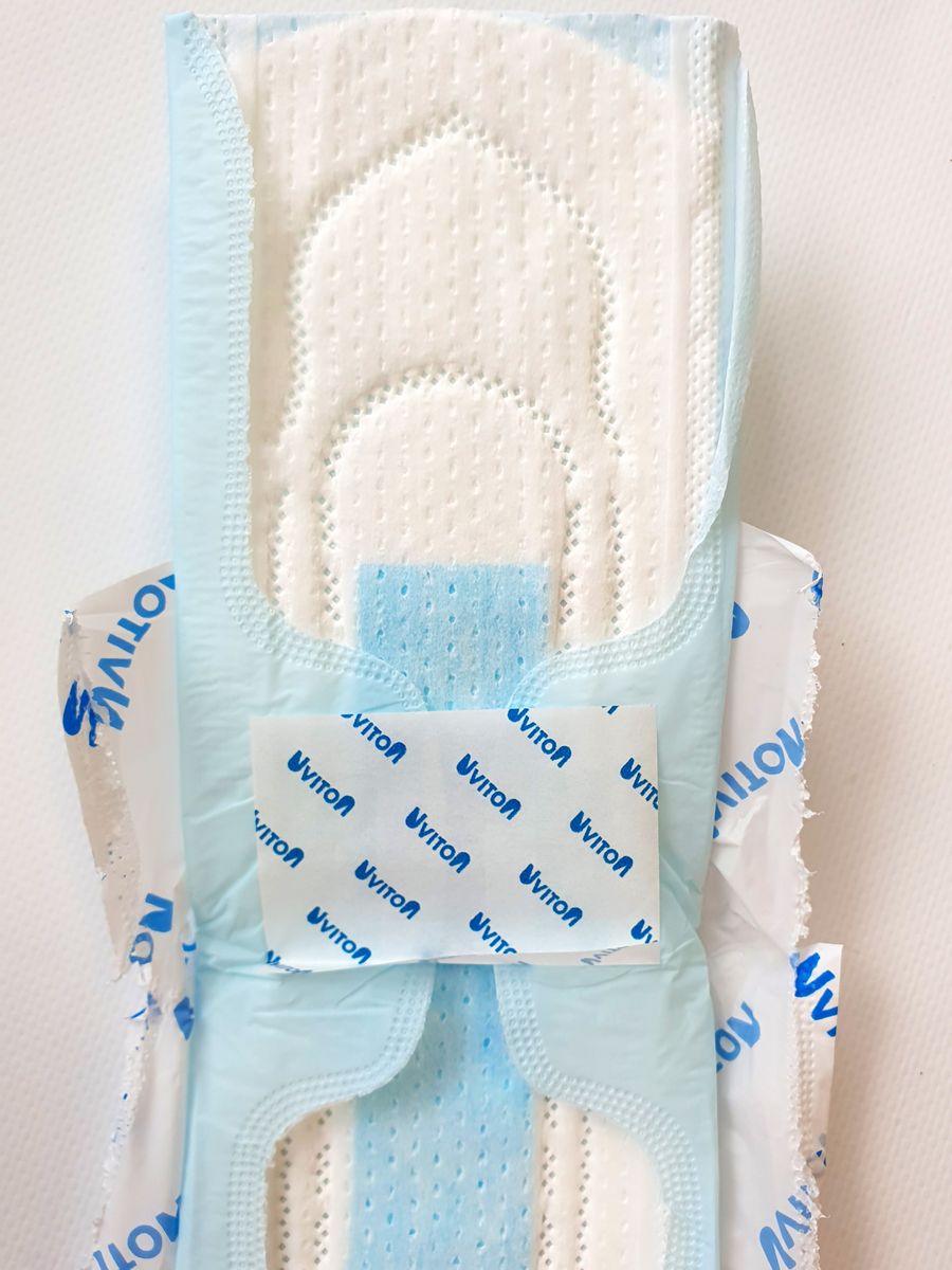 Прокладки с крылышками Uviton послеродовые ночные в индивидуальной упаковке арт.0302 - фото 4