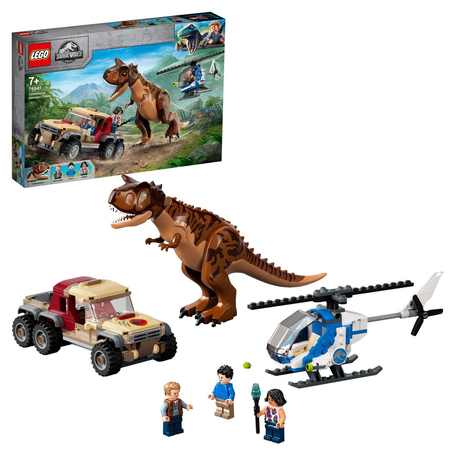 Конструктор LEGO Jurassic World Погоня за карнотавром 76941 - фото 1