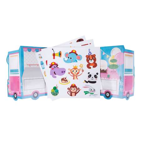 Стикеры Пожарная машина и мороженое. Tookyland LT406