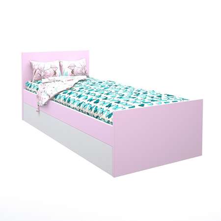 Кровать подростковая Феникс Светло-розовый