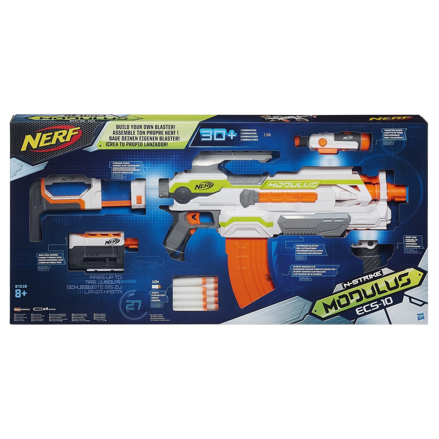 Бластер Nerf Modulus ECS-10 (B1538EU4) - фото 15