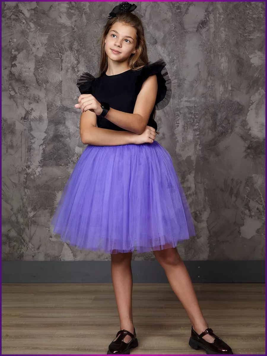 Юбка DALLINA Kids UDN22 PURPLE - фото 3