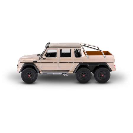 Машина Welly 1:24 Mercedes-Benz G63AMG 6х6 Бежевый 24061W