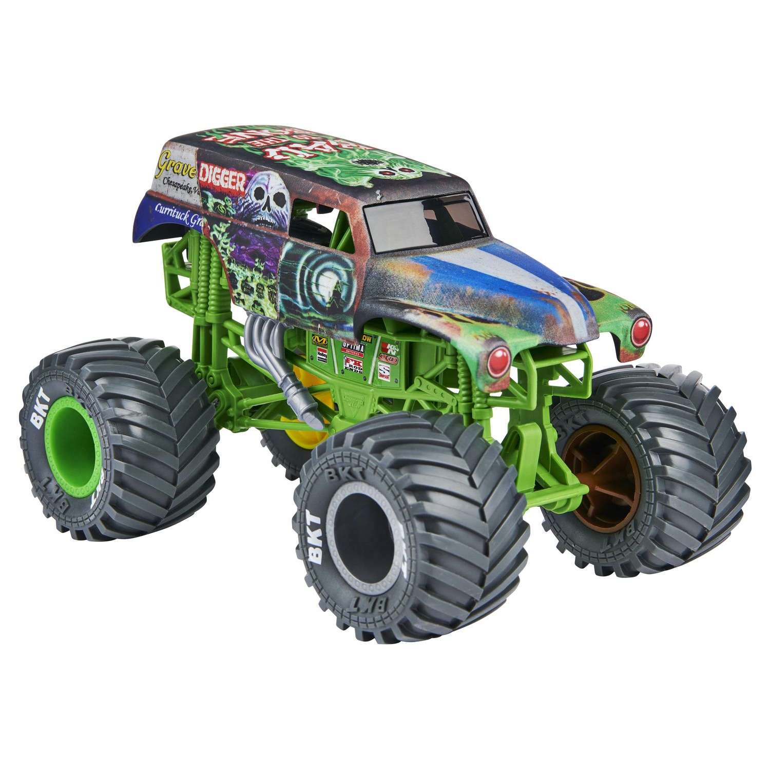 Машинка Monster Jam 1:24 Grave Digger 6060893 6060893 - фото 1