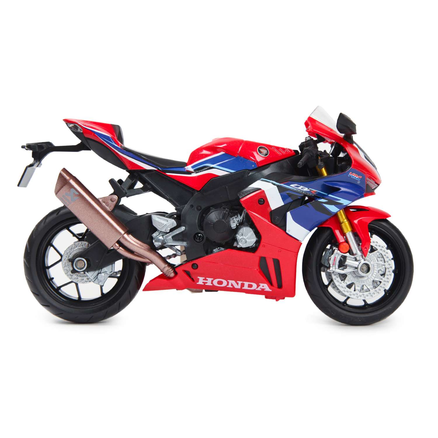 Мотоцикл Mobicaro Honda Fireblade 1:12 без механизмов красный 644102(E) - фото 3