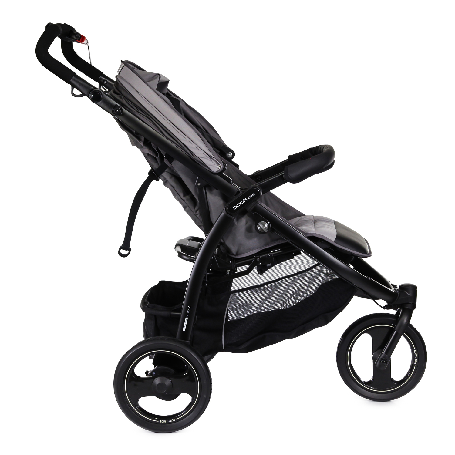 Коляска прогулочная Peg-Perego Book Cross Classic Grey - фото 7