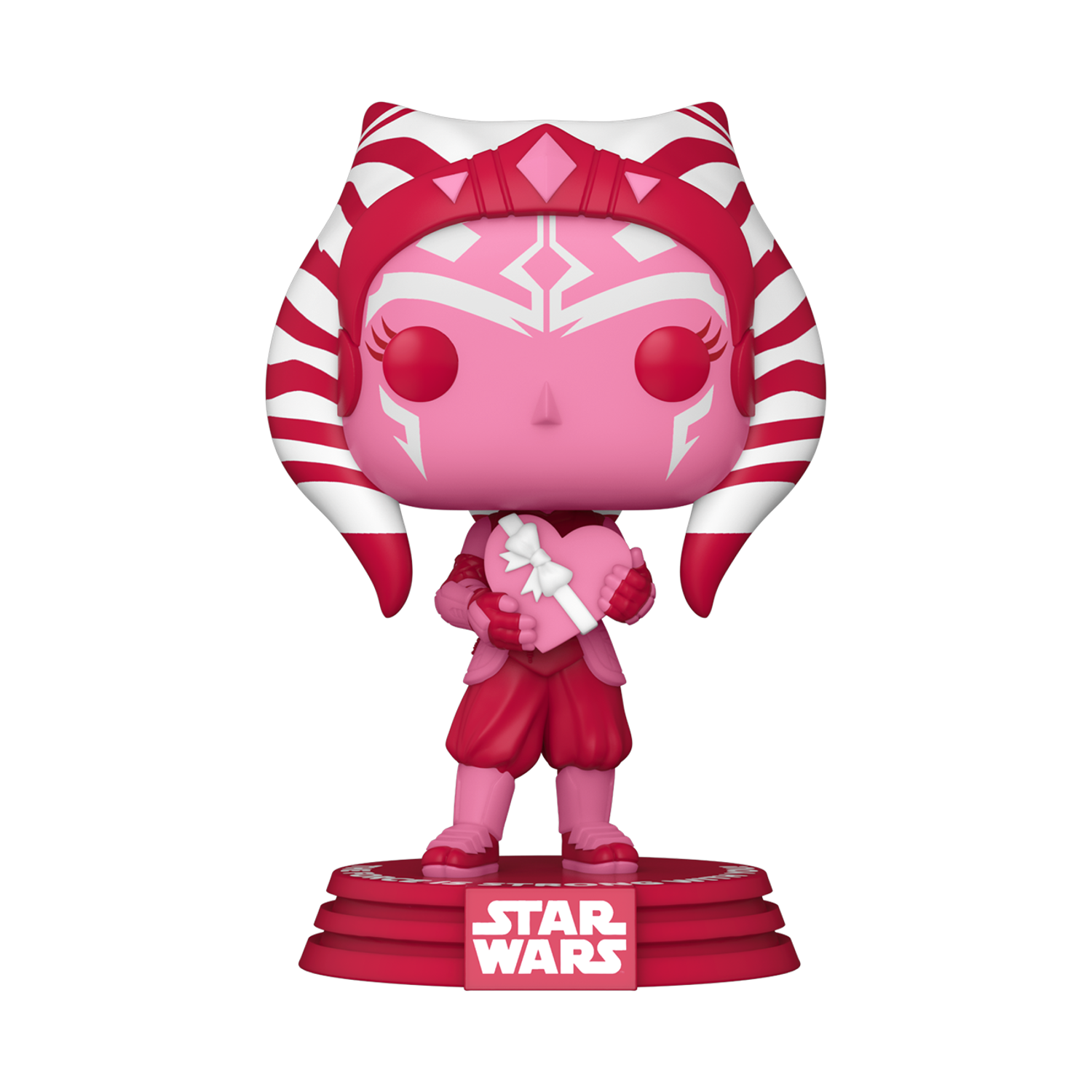 Фигурка Funko POP! Bobble Star Wars Асока Valentines Ahsoka из вселенной Звездные войны - фото 2