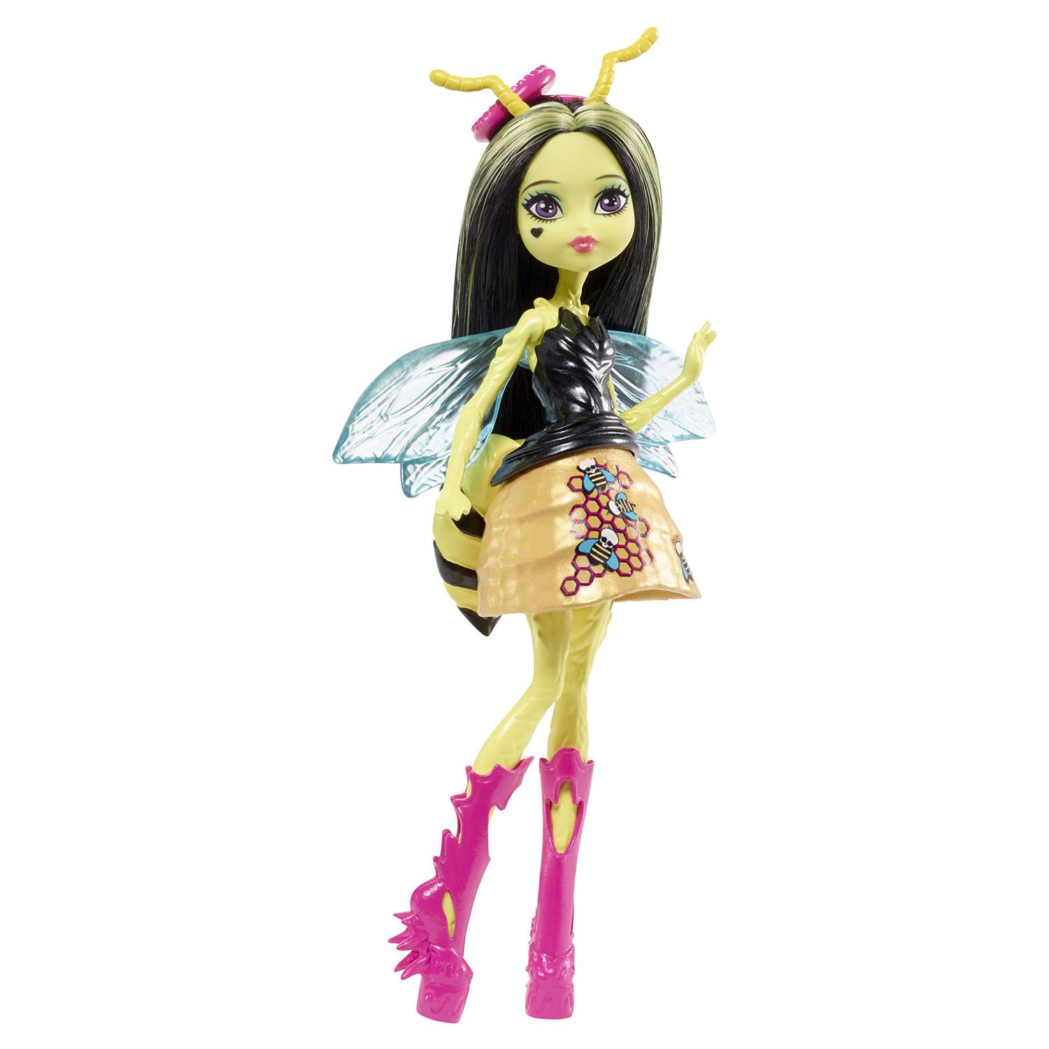 Мини-кукла Monster High Цветочные монстрики с питомцами FCV49 FCV47 - фото 4