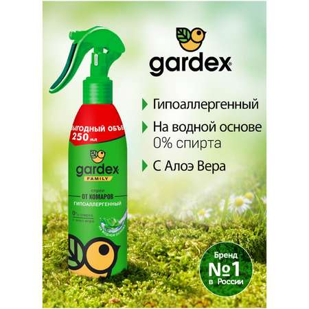 Спрей от комаров Gardex Family 250 мл