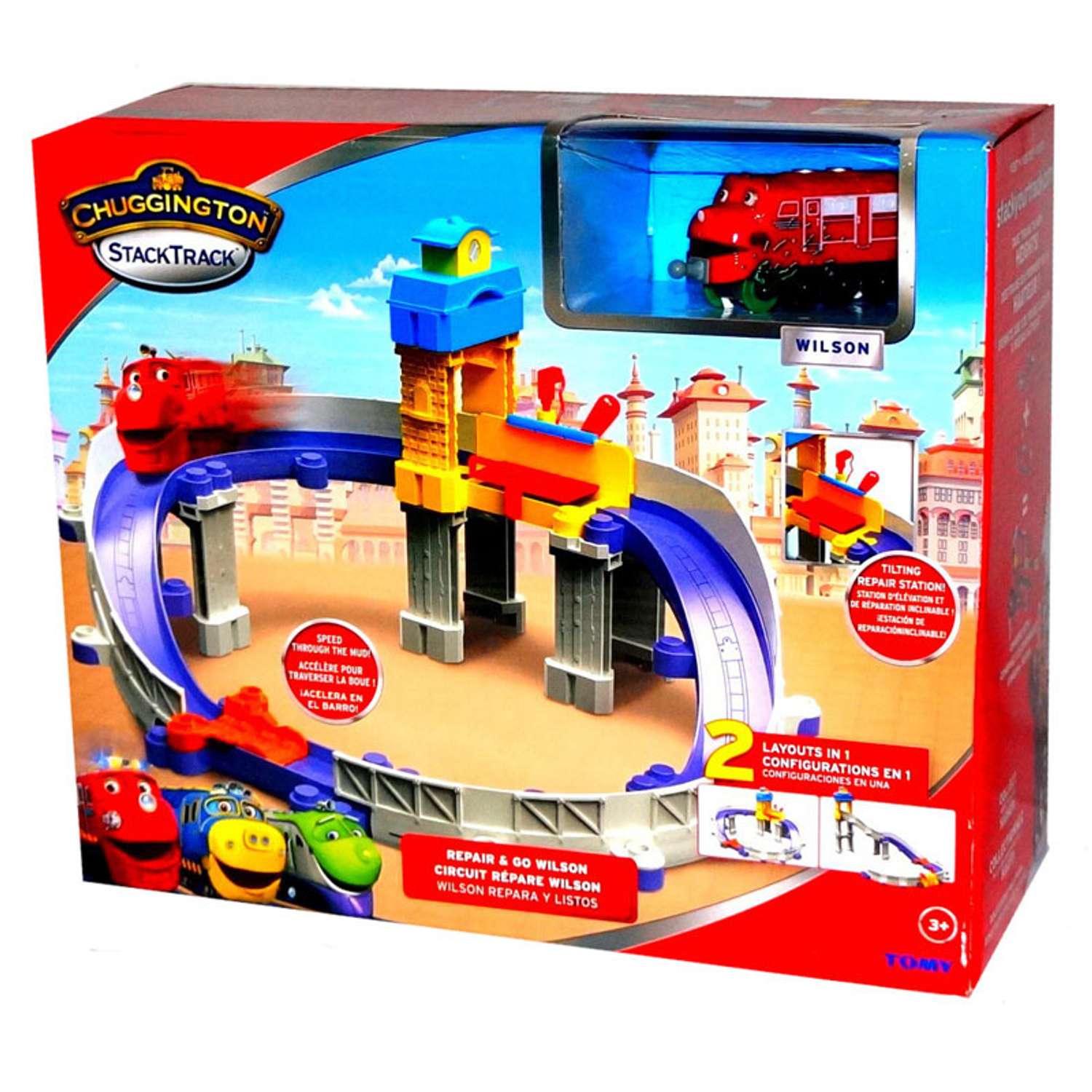 Игровой набор Chuggington StackTrack Ремонтная станция LC54226 - фото 4