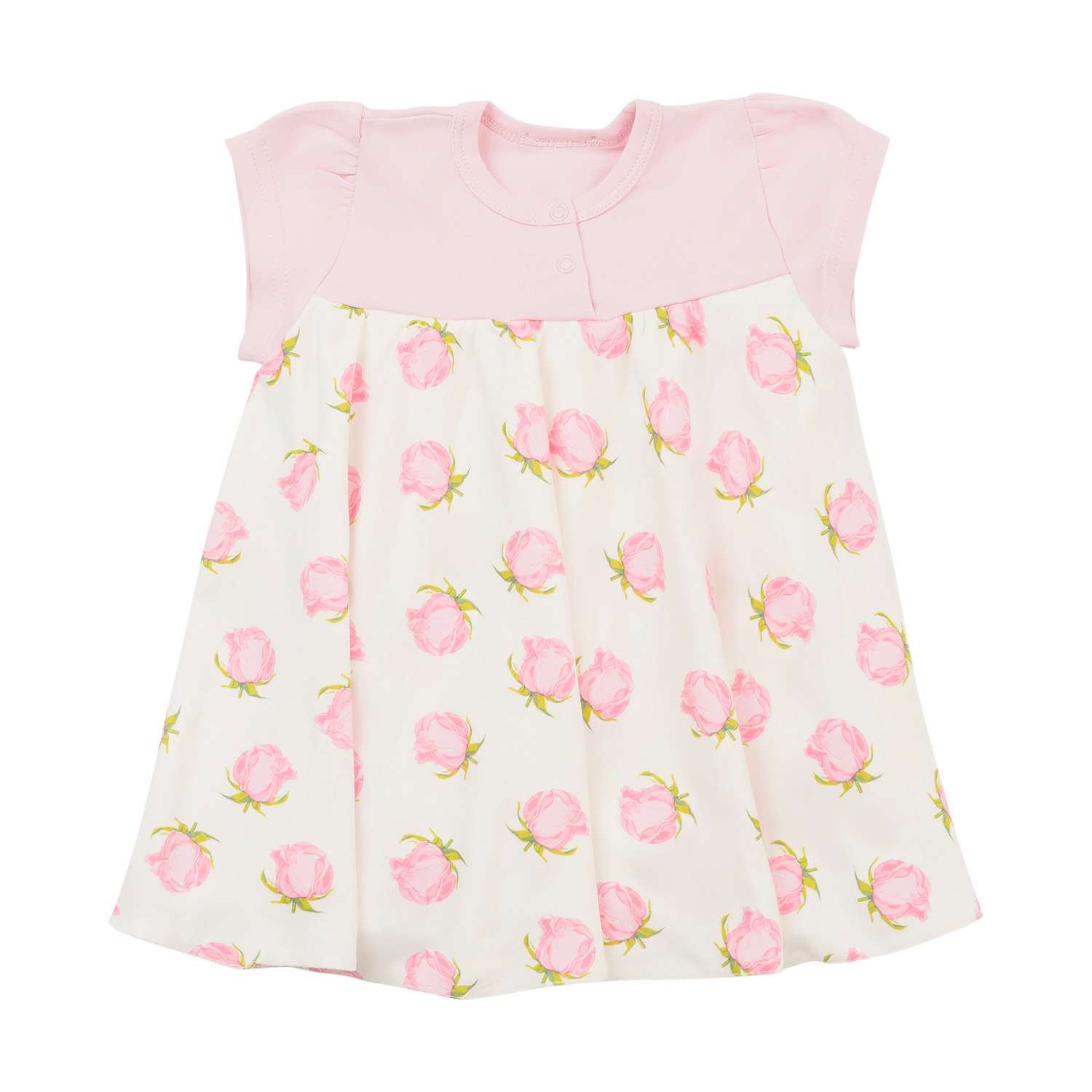 Боди-платье Linas baby 830-16-Розовый - фото 1