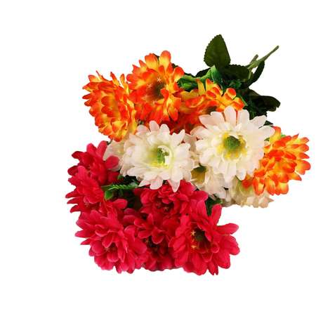 Букет Хризантема индийская d=8см 32см 6 цветков в ассортименте 9229333