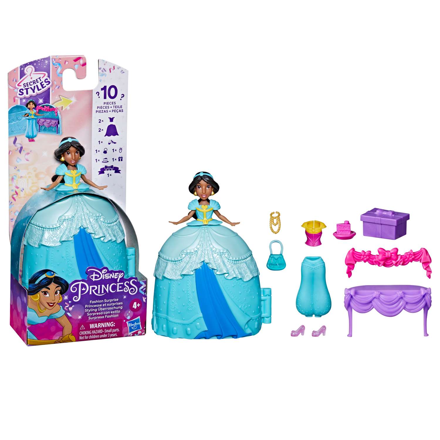 Набор игровой Disney Princess Hasbro Модный сюрприз Жасмин F34685L0 F03785L0 - фото 6