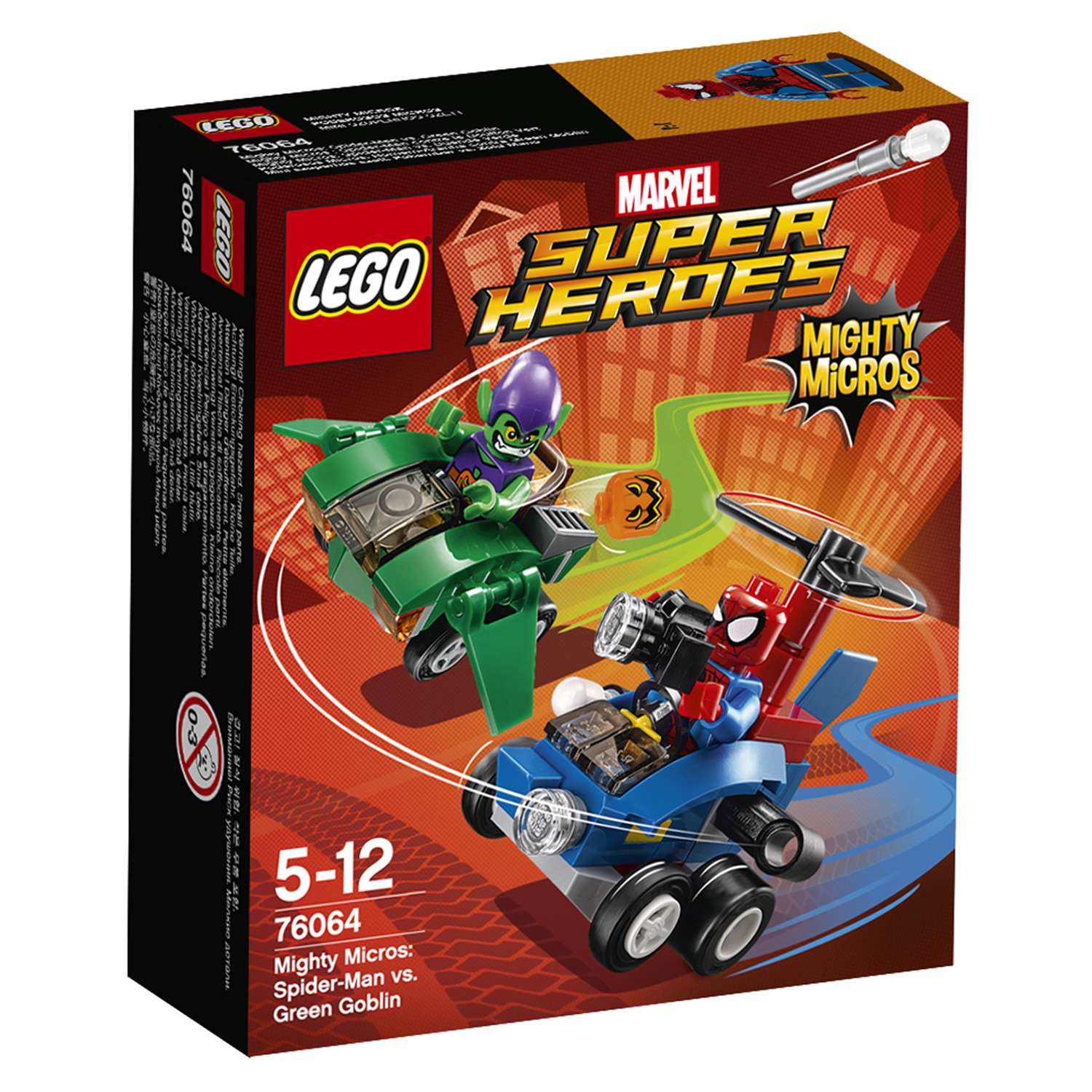 Конструктор LEGO Super Heroes Человек?паук против Зелёного Гоблина (76064) - фото 2