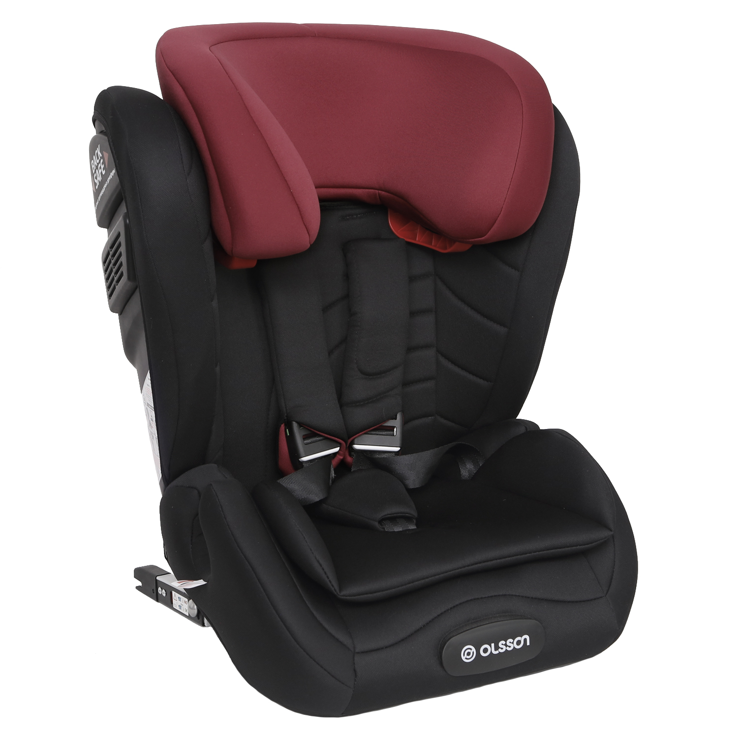 Автокресло Olsson Atlas Isofix Black-Red - фото 13